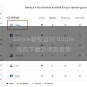 Bitpie教程官网 Bitpie钱包下载及使用指南